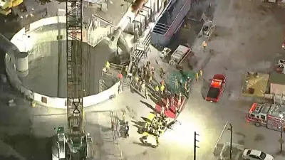 Construction workers reach safety after Los Angeles industrial tunnel partially collapses: ‘Everyone is safe’