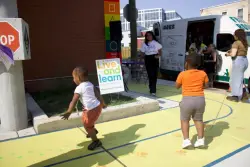 ‘Playful Learning’ installations are a fun upgrade and a point of pride in North Philly